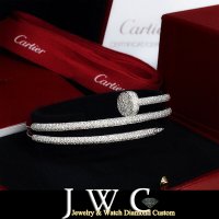 CARTIER ジュストアンクル ブレスレット アフターダイヤ