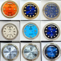 ロレックスアフターダイヤ ベゼル 文字盤 製作オーダー ROLEX用のパーツ製作もお任せください！