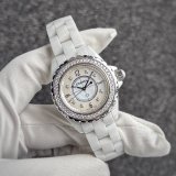 シャネルJ12アフターダイヤベゼル 33mm レディース用 完成！