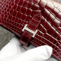 HERMES エルメス ベアン アフターダイヤ!エルメス財布のダイヤ加工もお任せください!