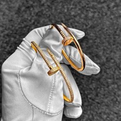 カルティエ ジュストアンクル ブレスレット アフターダイヤ ありがとうございました！