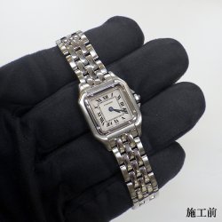 カルティエ CARTIER パンテール SM ベゼル アフターダイヤ 完成致しました！