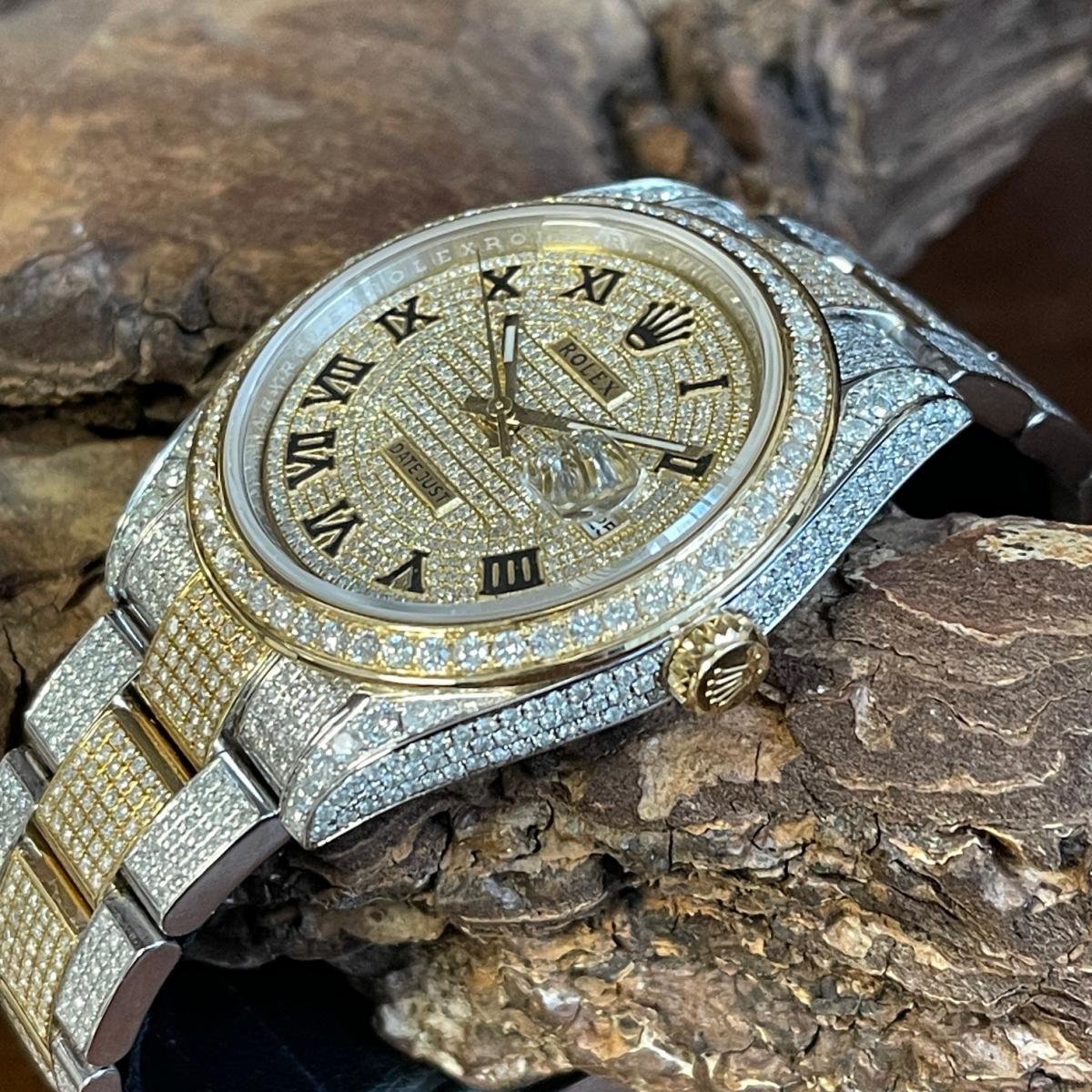 画像2: ROLEX Datejust41 フルダイヤ　126303
