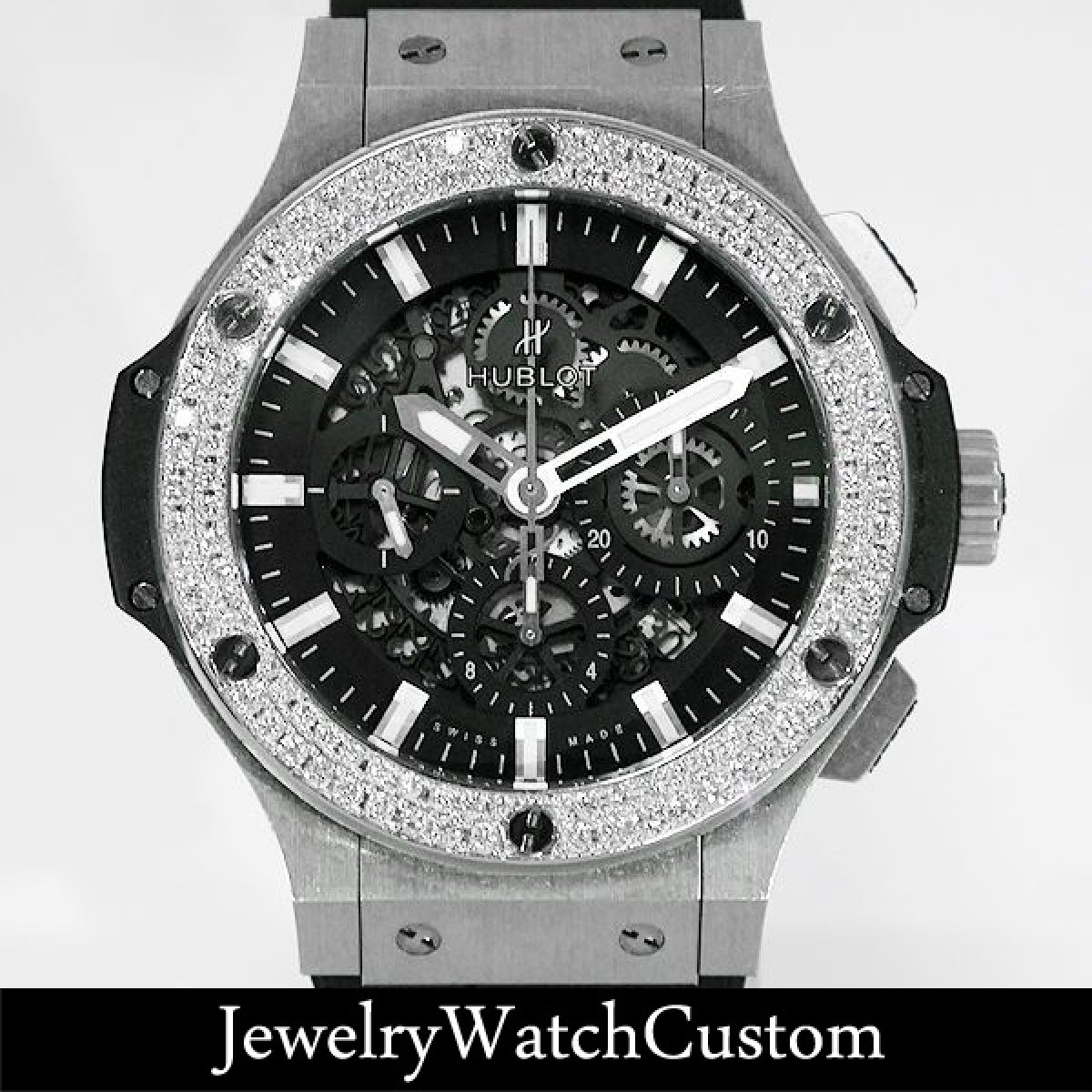 画像1: HUBLOT ビッグバン アエロバン アフターダイヤベゼル