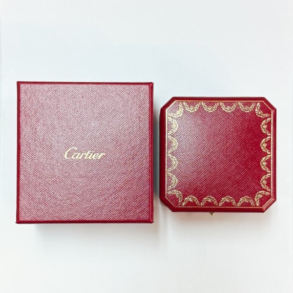 画像5: 【純正BOX】CARTIER カルティエ ジュストアンクル リング SM セミパヴェダイヤモンド YG 13号