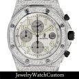 画像1: AUDEMARS PIGUET ロイヤルオーク オフショア アフターダイヤパヴェ (1)