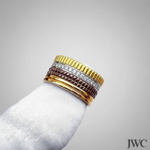 ブシュロン キャトル クラシック リングのダイヤ加工