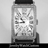 FRANCK MULLER ロングアイランド レリーフ1200SC アフターダイヤ