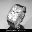 画像2: FRANCK MULLER ロングアイランド レリーフ1200SC アフターダイヤ (2)