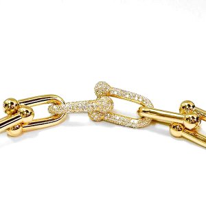 ティファニー ハードウェア ネックレス ダイヤカスタム