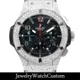 画像1: HUBLOT ビッグバン301SB アフターダイヤ パヴェ (1)