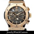 画像1: HUBLOT アエロフュージョン キングゴールド バフ加工 (1)