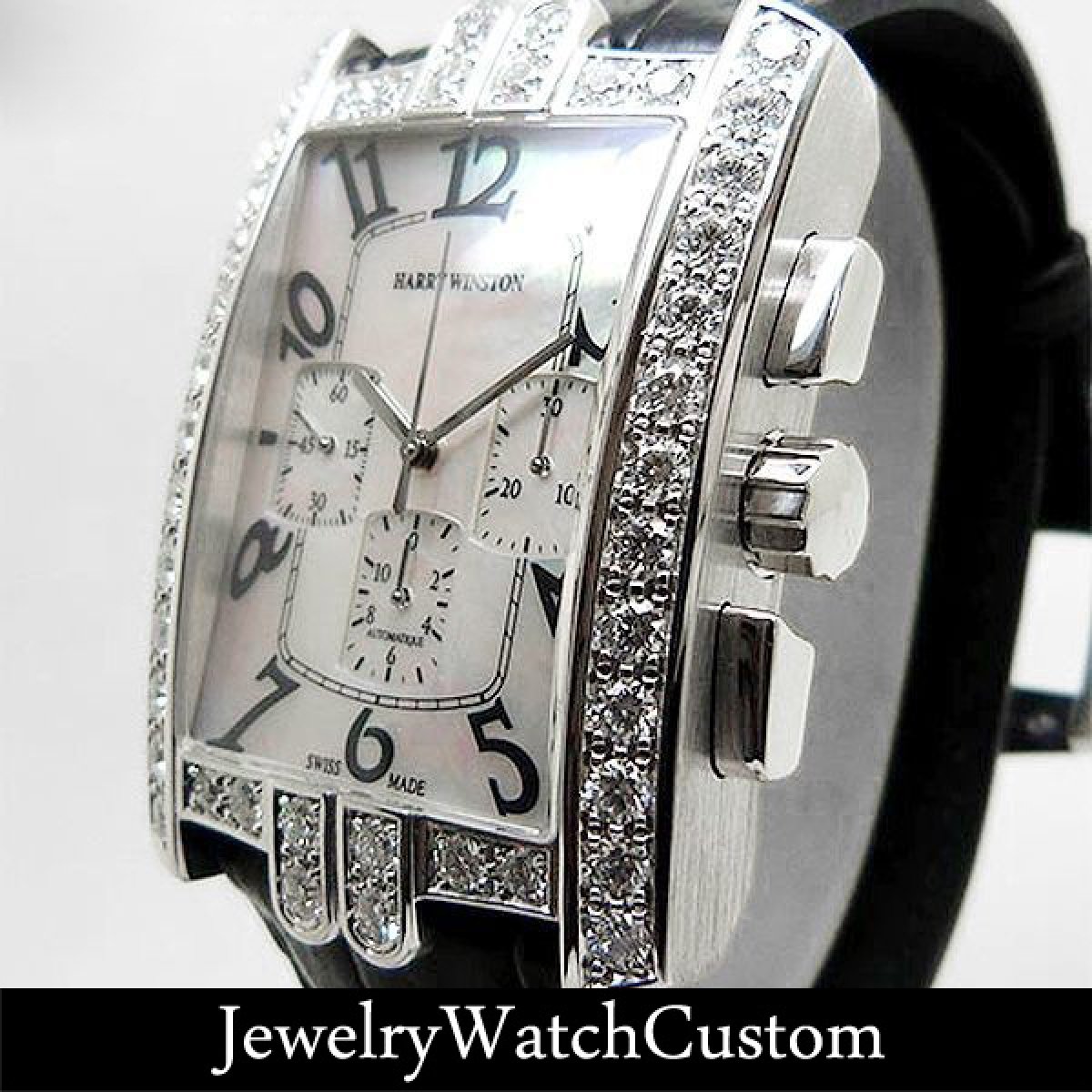 画像2: HARRY WINSTON アヴェニューC クロノ WG アフターダイヤ