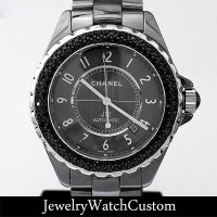 CHANEL J12 クロマティック 41mm ベゼル アフターダイヤ