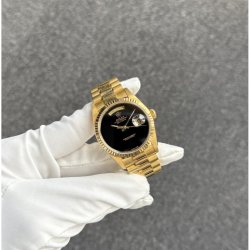 お好みの文字盤製作承ります！ROLEXデイデイトオニキス文字盤