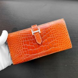 HERMES エルメス ベアン スフレ アリゲーター アフターダイヤ加工 完成致しました！