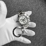 ロレックス デイトナ 116500LN パンダ バゲットダイヤベゼル製作 完成致しました！