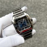 CARTIER カルティエ サントス LM ベゼル ブレスレット アフターダイヤ加工 完成 致しました！