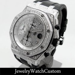 AudemarsPiguet ロイヤルオーク アフターダイヤカスタム完成致しました！