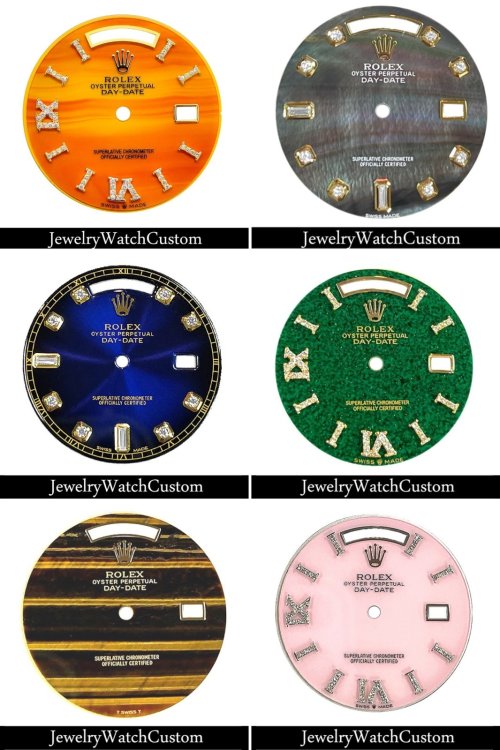 ROLEX デイデイト Cal.3055 / 3155用 各種文字盤製作オーダー受付中です!