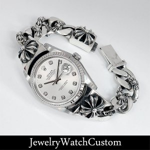 CHROME HEARTS ROLEX デイトジャスト ウォッチバンド修理