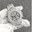 画像1: ROLEX ロレックス アフターダイヤ デイトナ Ref.16520 全面フルダイヤ (1)
