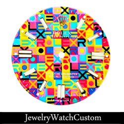 ロレックス オイスターパーペチュアル 36mm 41mm (Ref.126000 / Ref.124300) ジュビリー モチーフ 文字盤 カスタム 完成致しました！