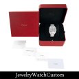 画像5: 【新品】Cartier サントス ドゥ カルティエ LM フルダイヤ / アイスドアウトウォッチ (5)